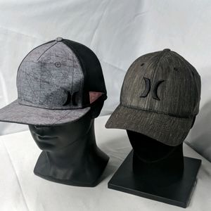 2 Hurley hats